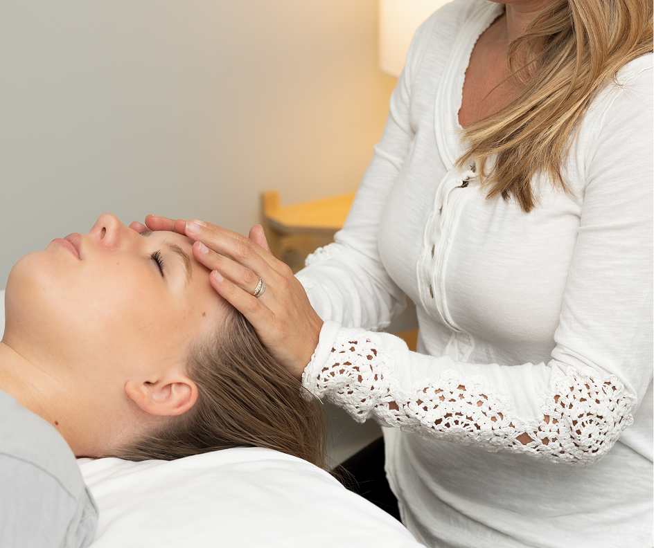 Bodycentric Healing Arts therapist with client